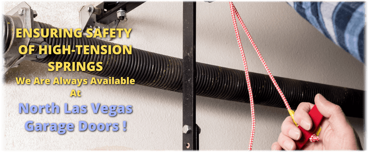 Broken Garage Door Spring Repair North Las Vegas